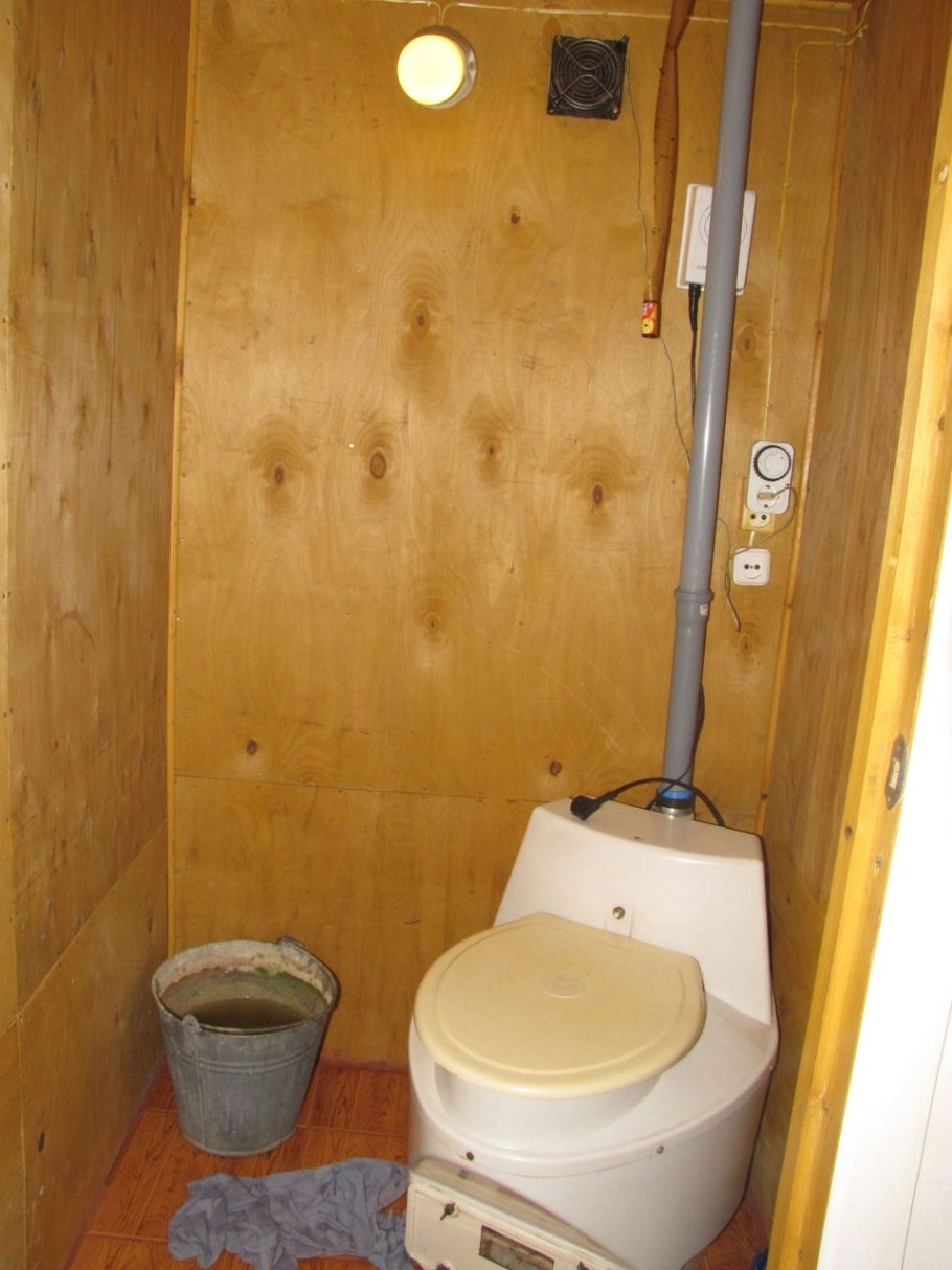 Душевая в деревянном доме