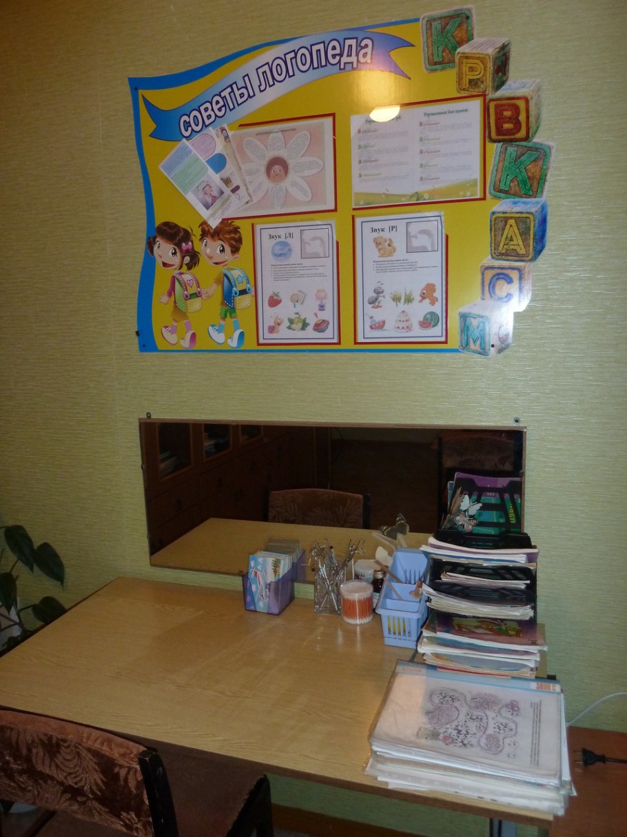 Паспорт кабинета учителя логопеда