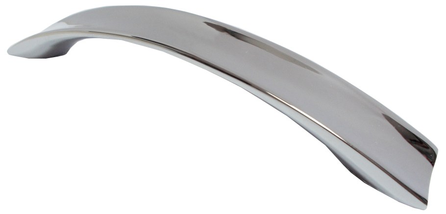 Ручка-скоба FS-140 128 мм цвет хром глянцевый