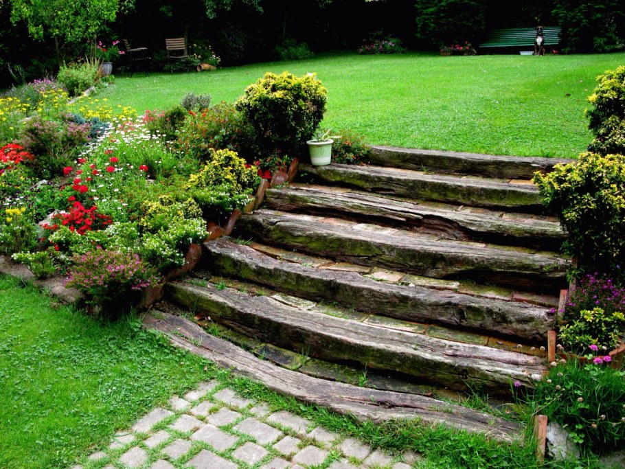 Лестница террасирование