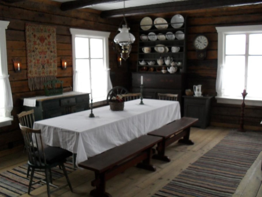 Шведский деревенский интерьер