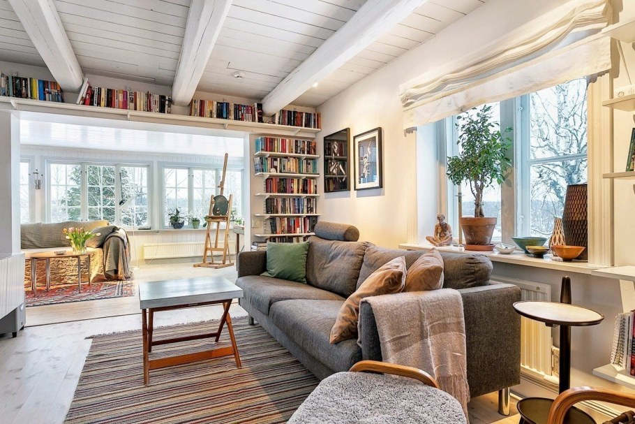 Норвежская дача Хитта интерьер