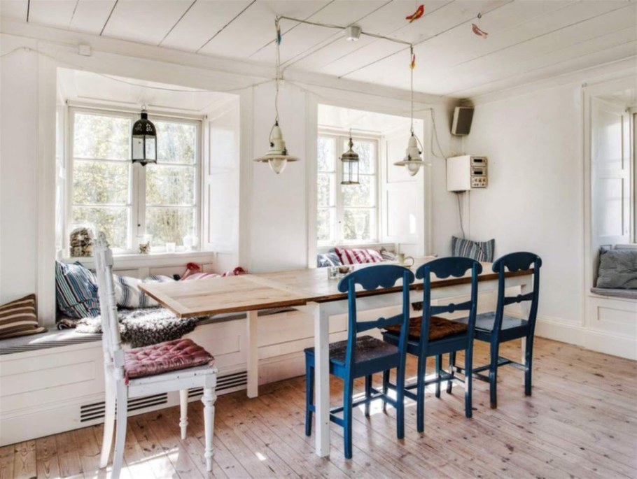 Шведский деревенский интерьер