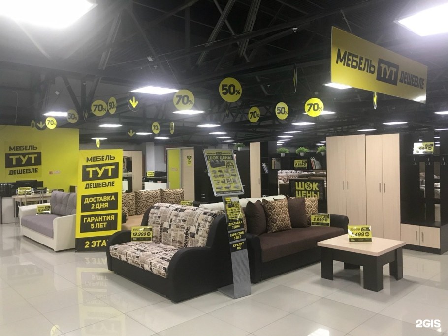 Ассортимент мебели