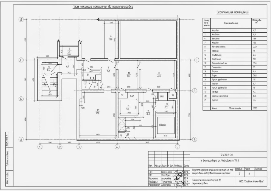 Согласование проекта перепланировки