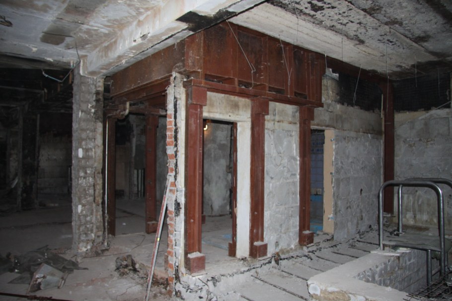 План помещения после переустройства