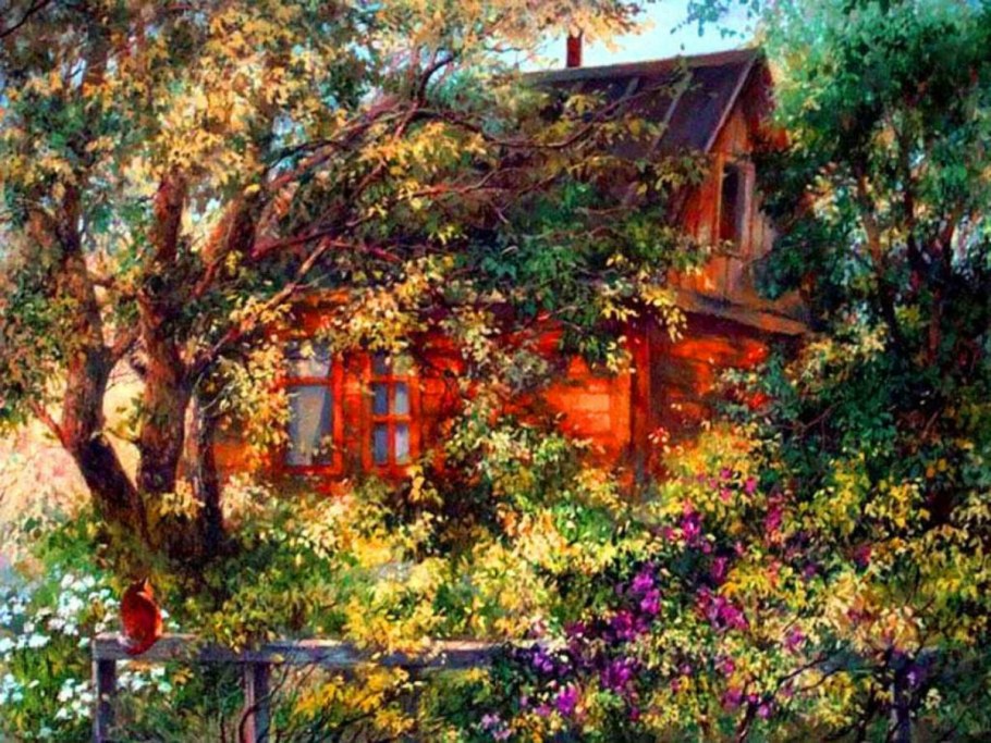 Пейзажи Галины Аксеновой