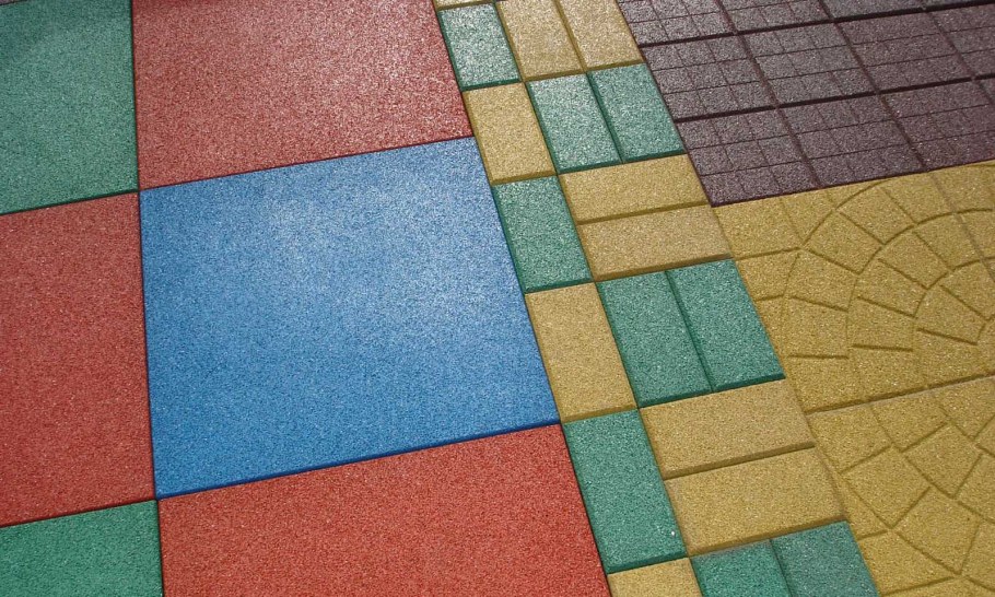 Плитка резиновая SAFETILE