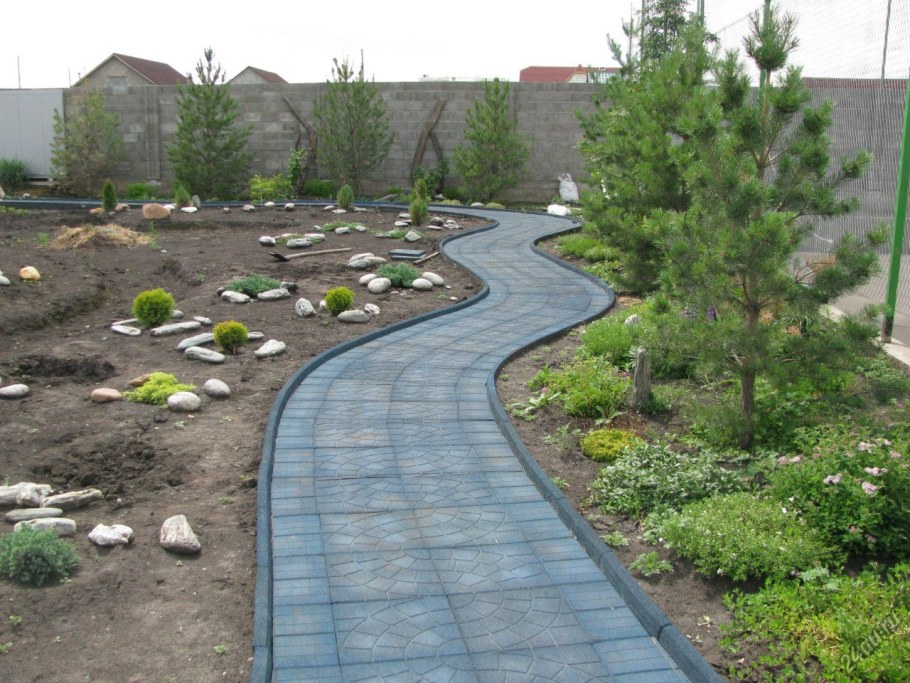 Резиновый бордюр ЭКОСТЕП