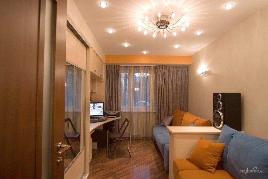 Потолок на маленькой кухне