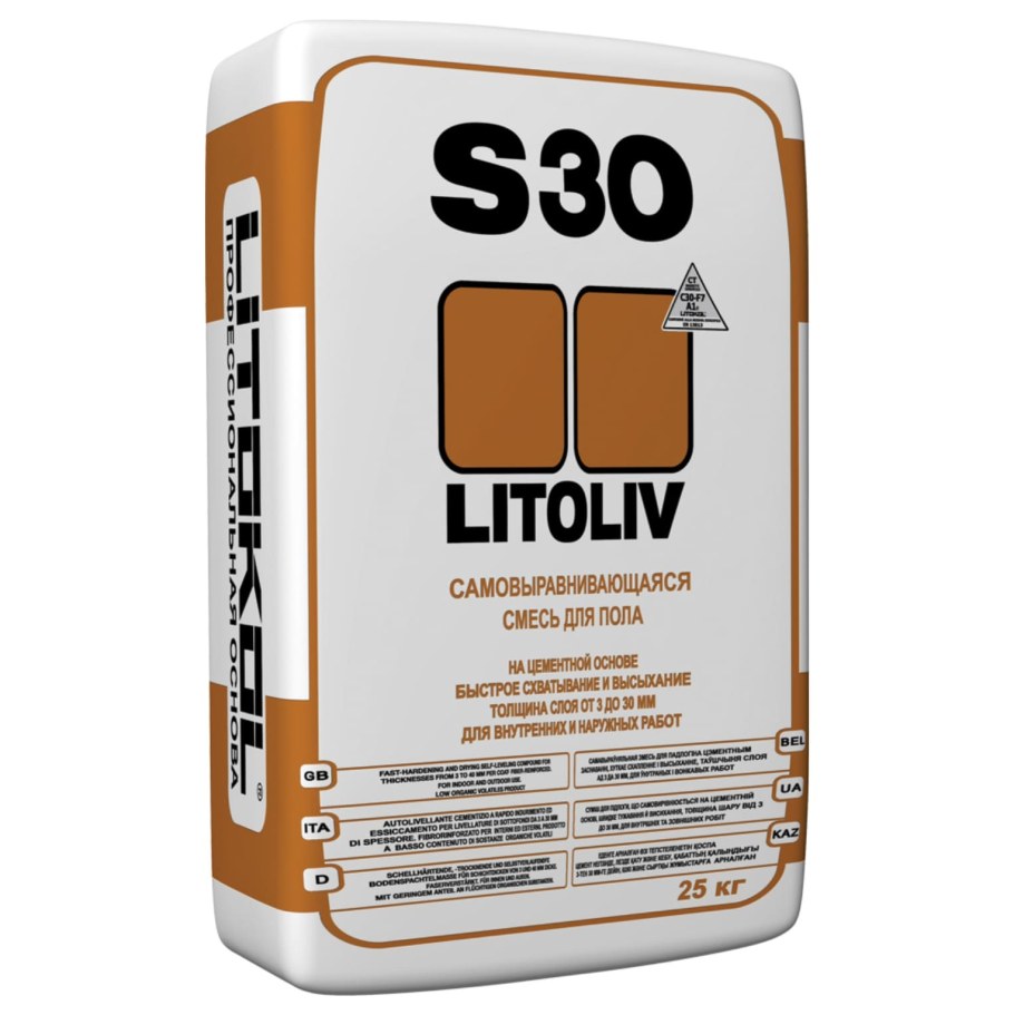 Наливной пол Литокол LITOLIV s30 25кг