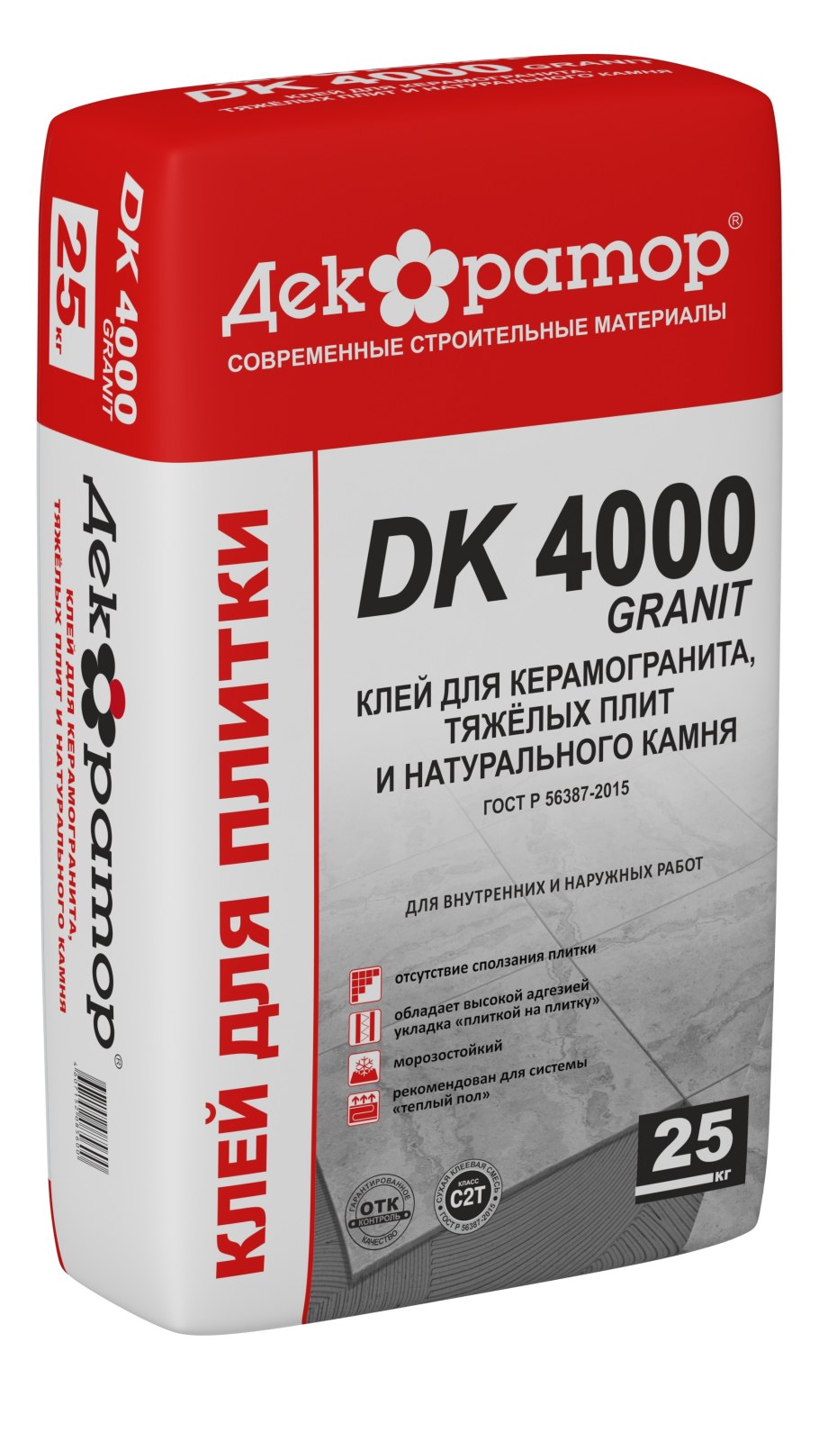 Клей для керамогранита и натурального камня Universal 56387