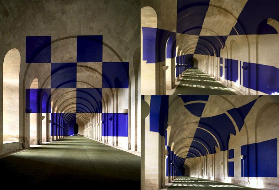 Оптические иллюзии в интерьере