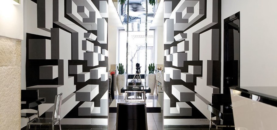 Оптические иллюзии художника Peter Kogler