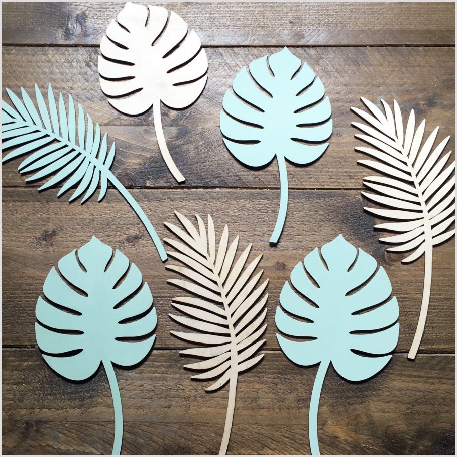 Панно листья пальмы