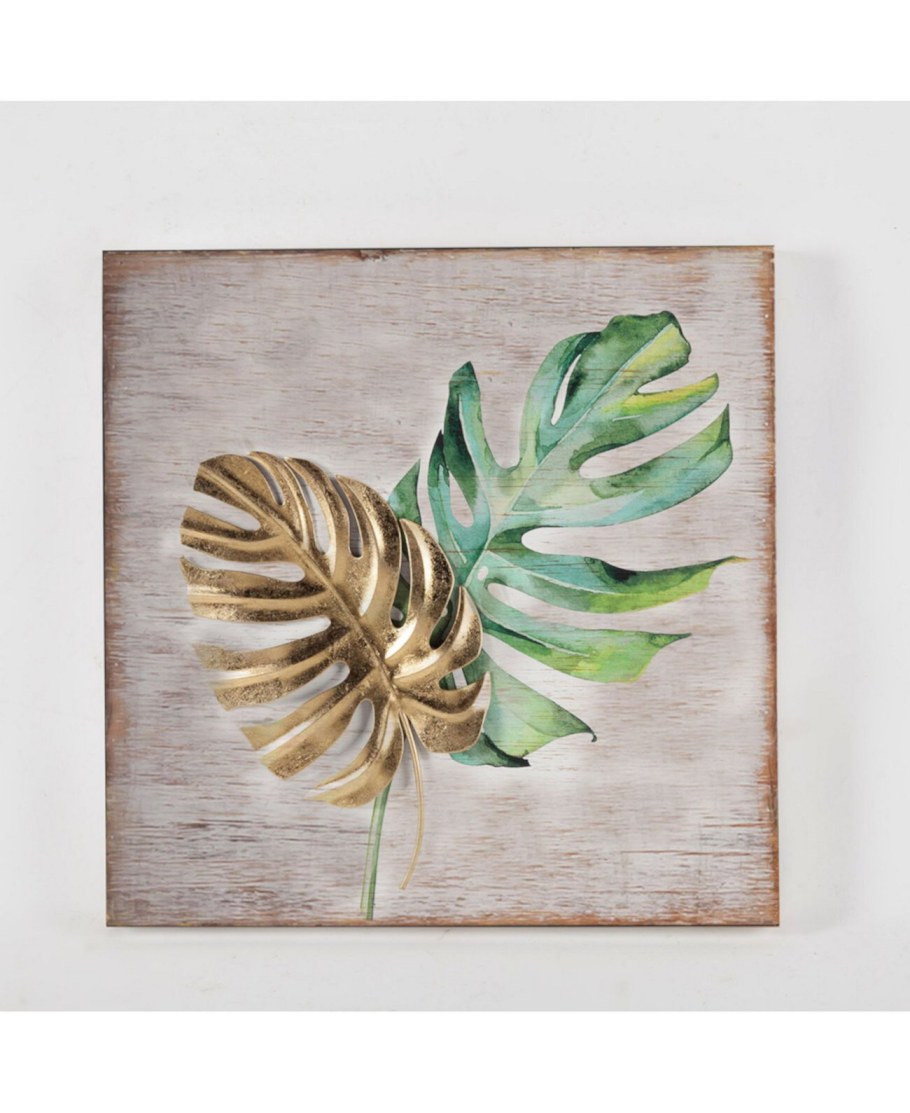 Интерьерная наклейка тропические листья