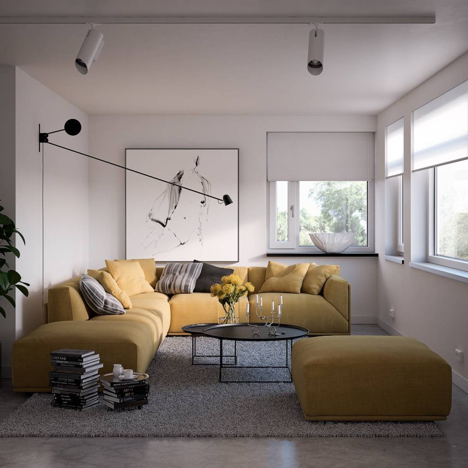 Асимметрия в интерьере