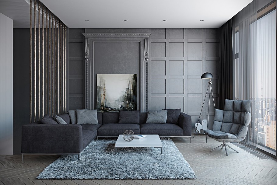 Хай тек интерьер