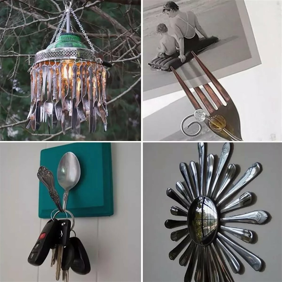 Фигуры из металлолома