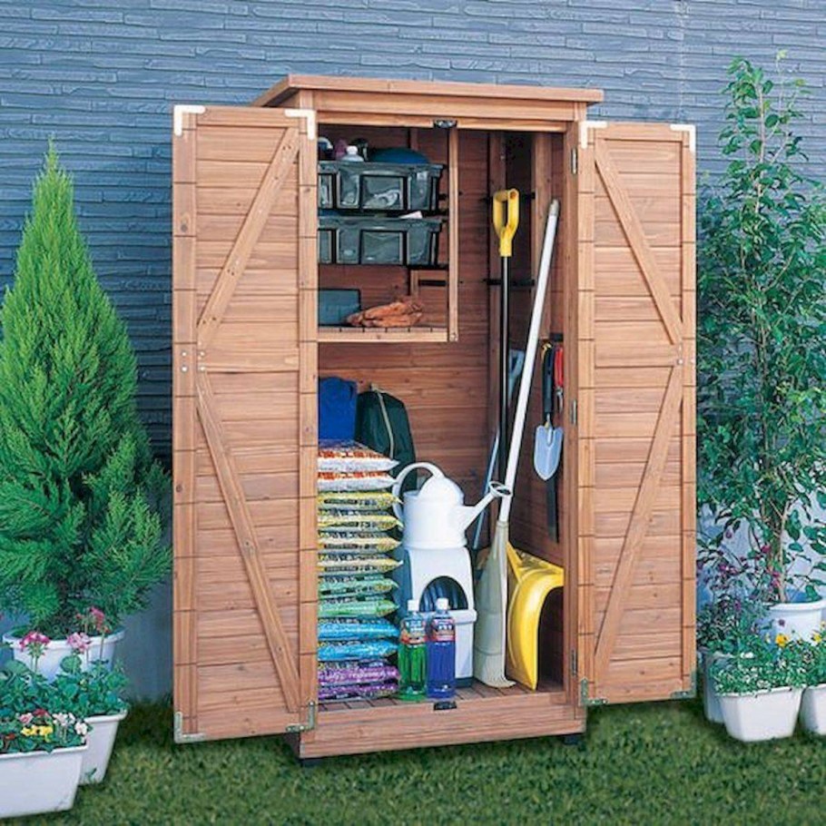 Декор сарая для инструментов