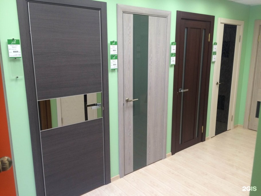 Двери Инвизибл шпон