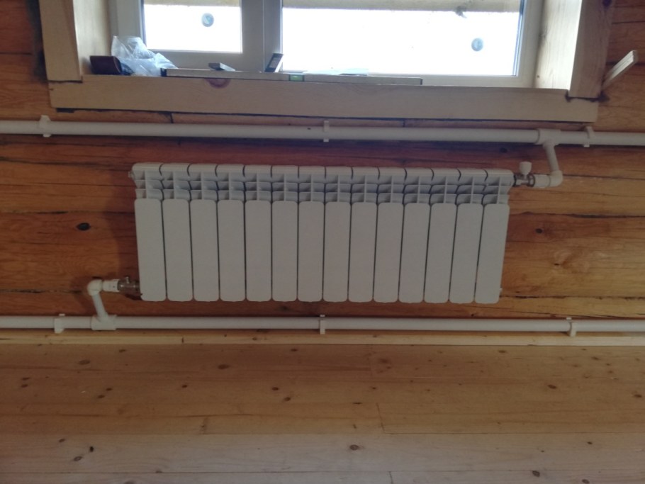 Монтаж радиаторов отопления