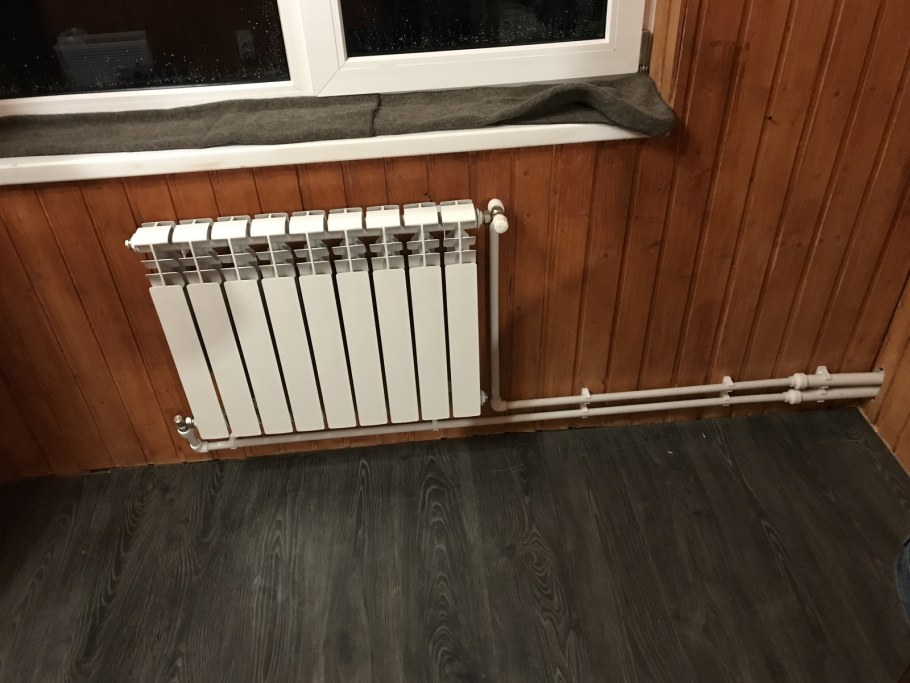Монтаж радиаторного отопления