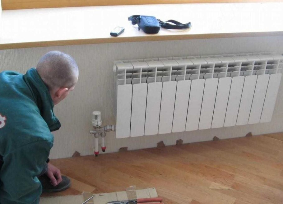 Монтаж радиаторов отопления в квартире