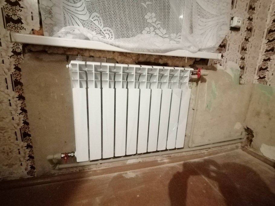 Обвязка радиаторов двухтрубная система