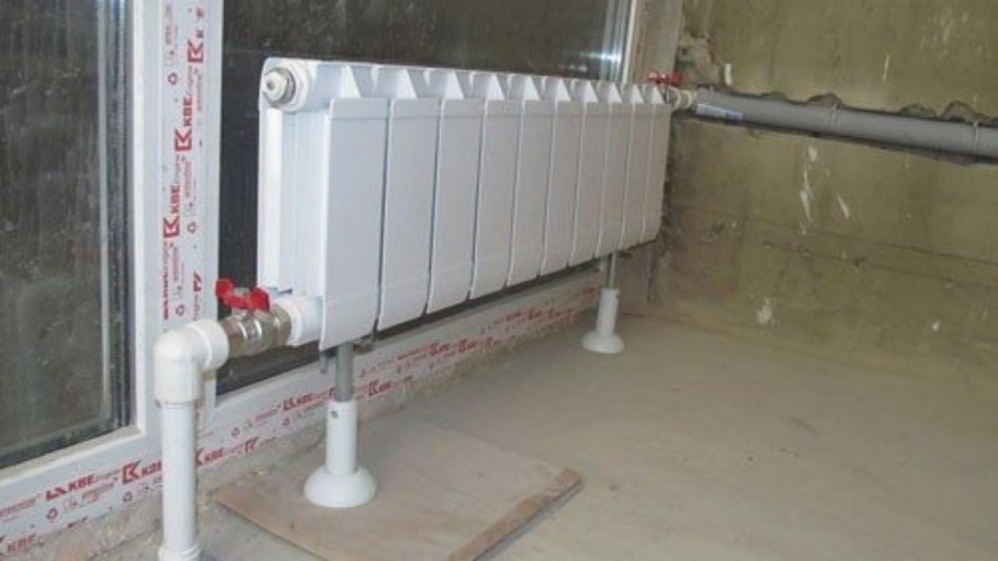 Схема подсоединения отопительных батарей