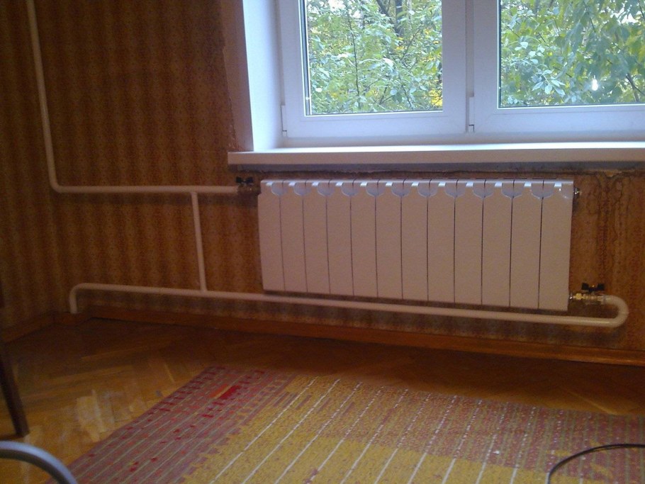 Соединение чугунных батарей