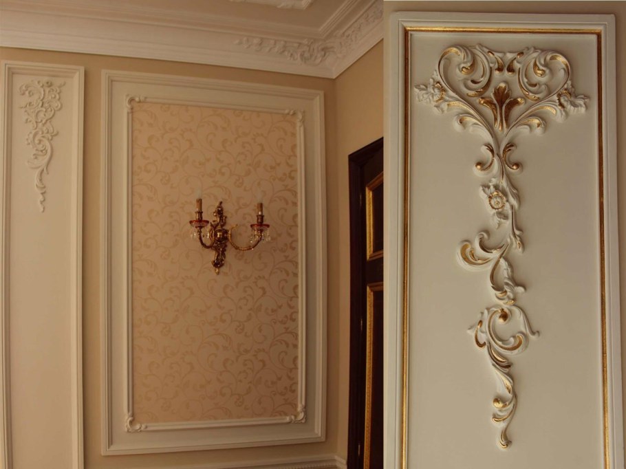 Лепнина на стенах