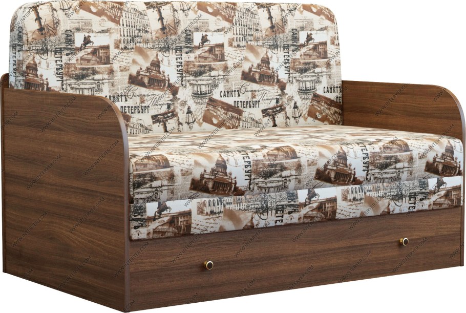 Диван аккордеон Марина эко 140