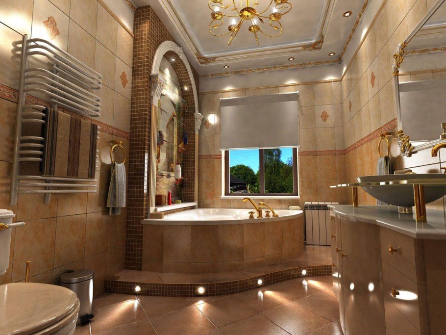 Красивая ванная комната