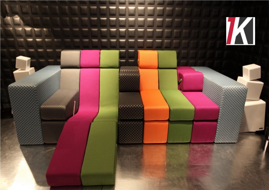 Roche Bobois диван желтый