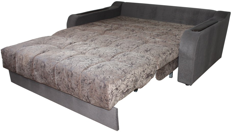 Диван аккордеон с ортопедическим матрасом с ящиком для белья