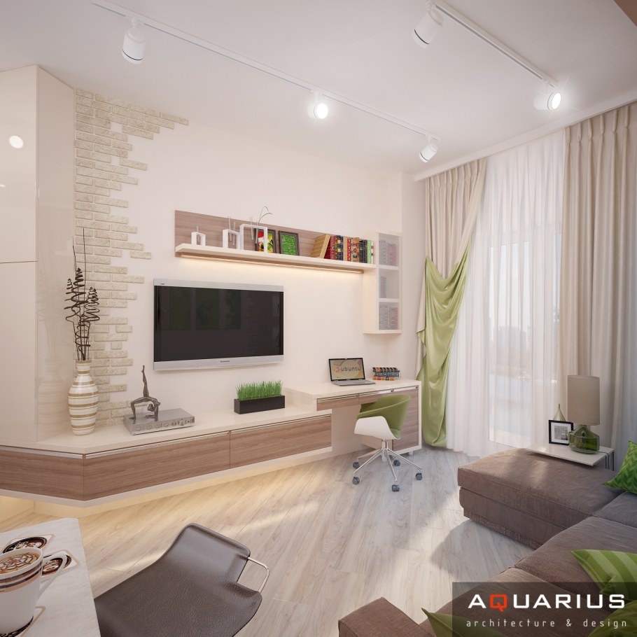 Интерьер маленькой квартиры