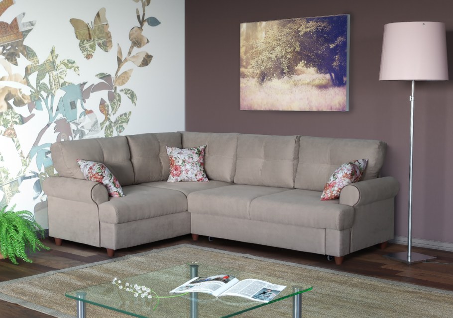 Диван угловой смарт Мирта (Милфорд)