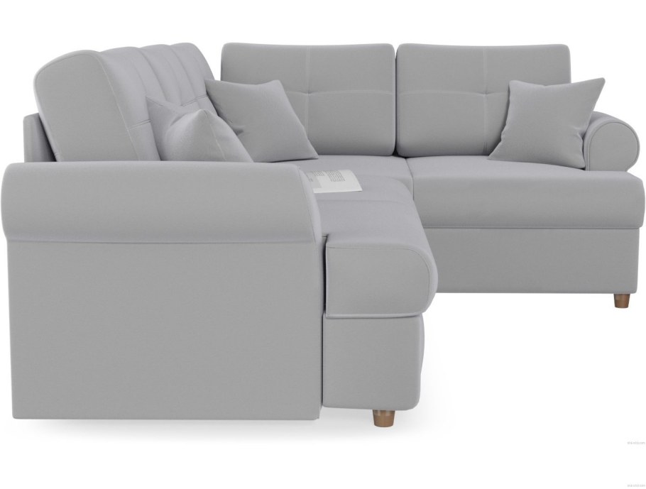 М/М Мирта, тд313 темно-синий, Дельфин, диван угловой правый, ник