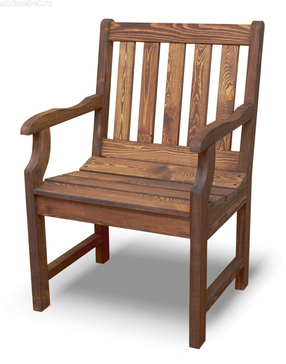 Деревянное кресло