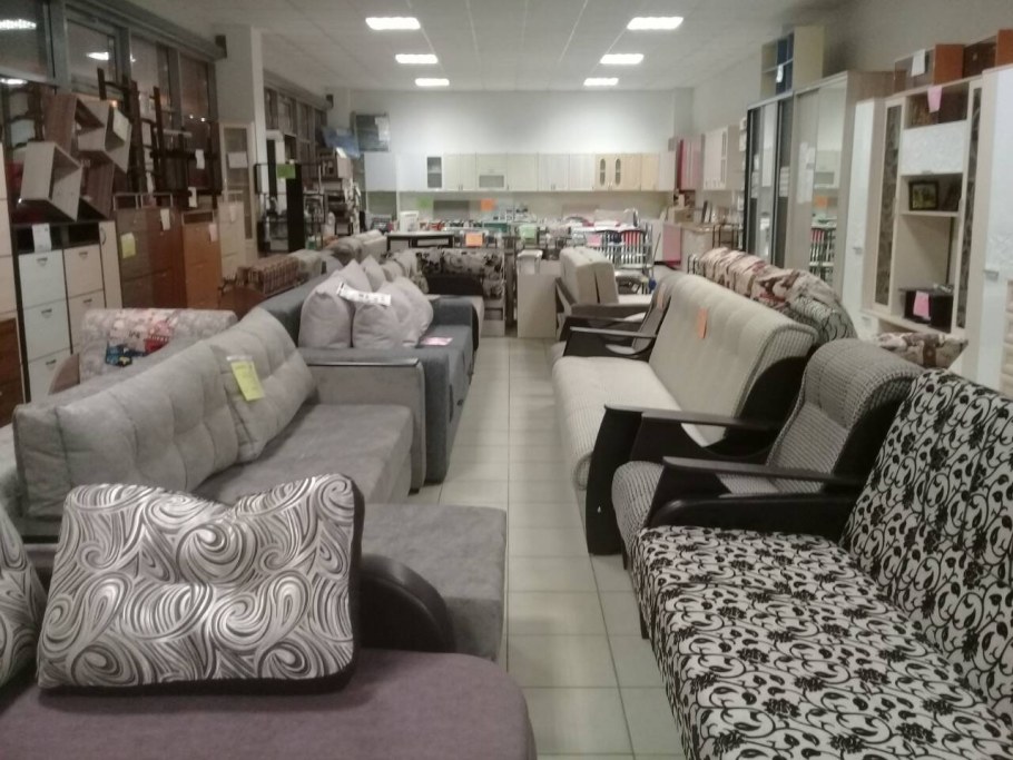 Магазин мягкой мебели