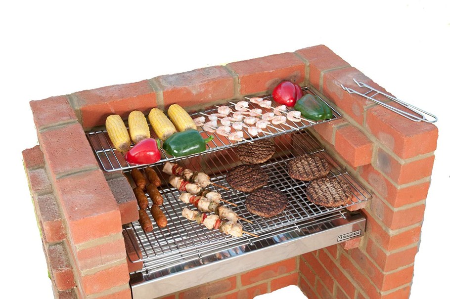 Шашлычницы для дачи из кирпича
