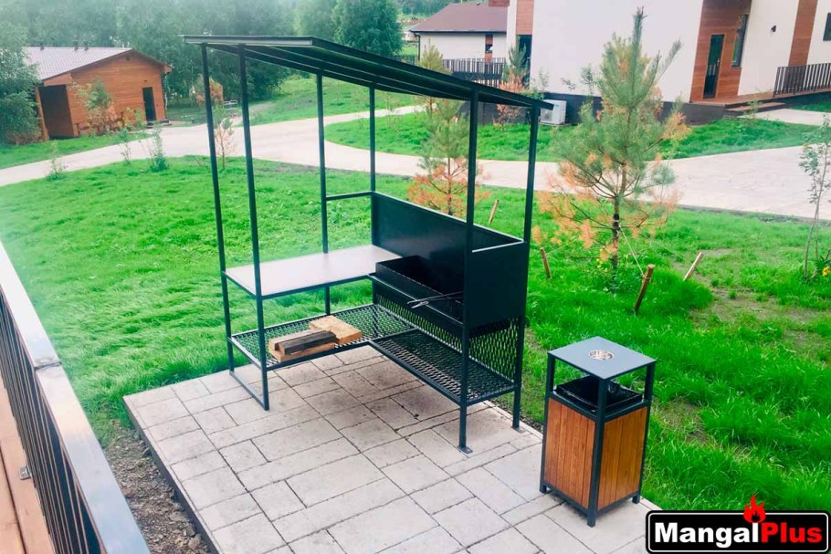 Мангальная зона 2х3 м