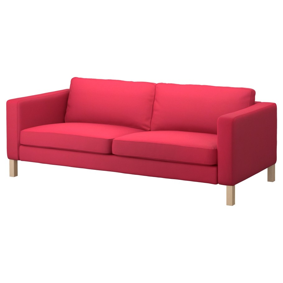 Красный диван икеа