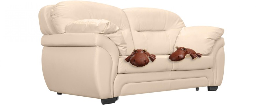 Диван Бристоль прямой кожаный