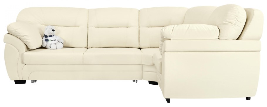 Диван Бристоль велюр бежевый