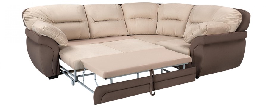 Диван коричневый кожаный Марс