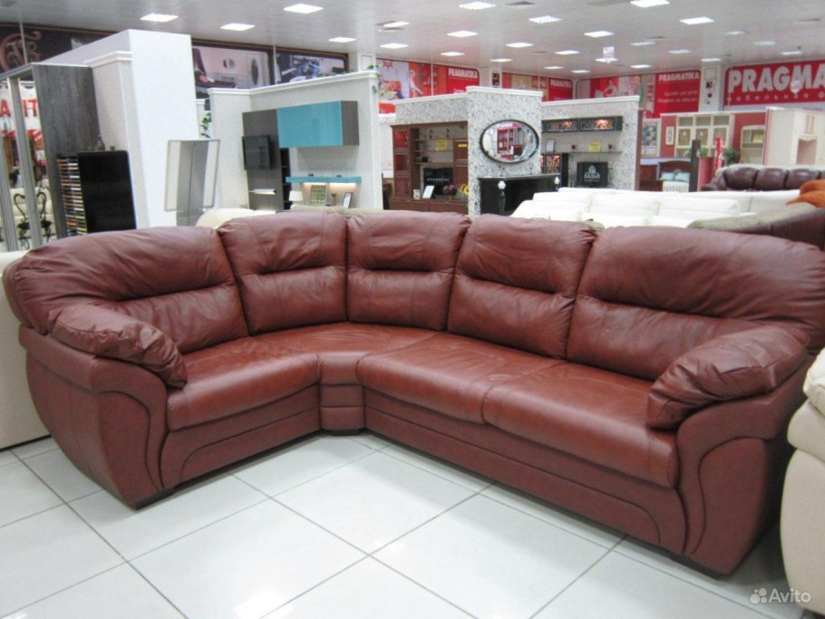 Диван Бристоль кожаный реклайнер