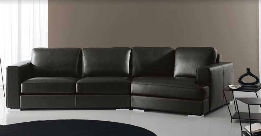 Диван кровать Бристоль кожаный