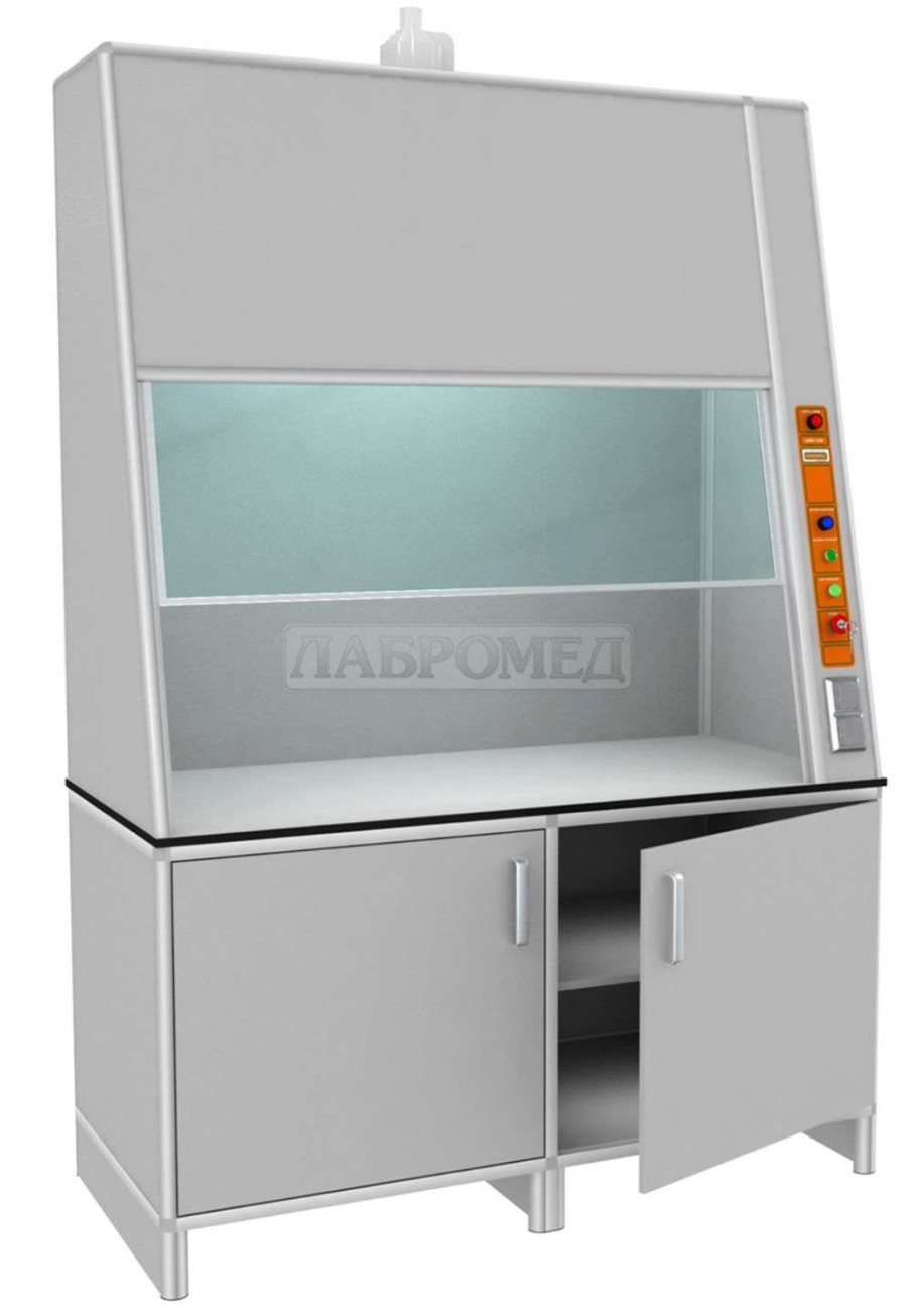 Шкаф лабораторный вытяжной Лабромед-3 шв 1500